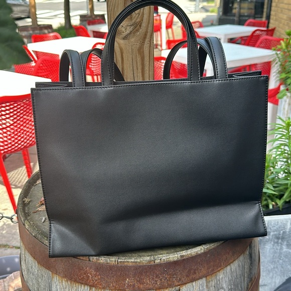 Telfar Medium Black Shopping Bag NWT - Picture 6 of 9